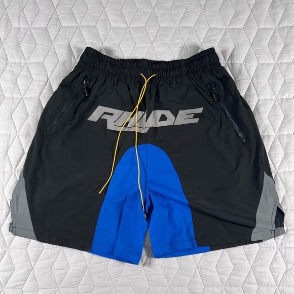 🥶RHUDE COLORBLOCK PANEL SHORTS🥶 - Picture 2 of 8